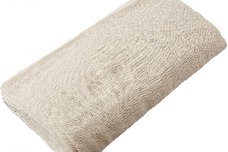 Unbleached Cheese Cloth, 5 Yards, Natural, White