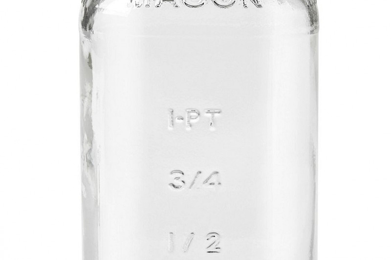 Pot Mason en verre 24oz/710ml et une boule mélangeuse en acier inoxydable pour le barratage manuel de la crème.