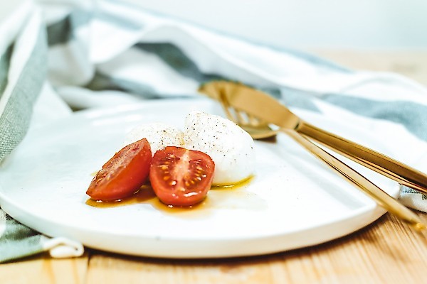 mozzarella avec tomates